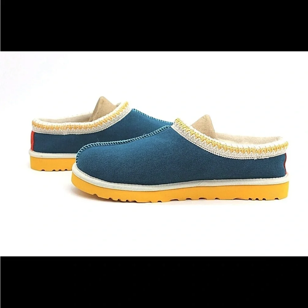 🚙🚜🚗 UGG TASMAN SLIPPERS MASHUP MARINA BLUE SIZE 11M 🚙🚜 - Picture 5 of 6